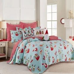 King Merry & Bright Gnome For The Holidays Sham Blue - Levtex Home -Bedding Shop GUEST ca519efd 543d 4435 9b45 7bbd663af665