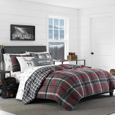 Willow Plaid Reversible Comforter Set - Eddie Bauer 9 Willow Plaid Reversible Comforter Set - Eddie Bauer - Image 7