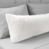 Hastings Home Soft Body Pillow Cover With Zipper - White -Bedding Shop GUEST cb911d75 439b 4bf5 a0ad 3deeb8bb184c