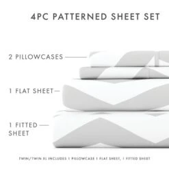 Geometric Patterns Sheet Set - Extra Soft, Easy Care - Becky Cameron -Bedding Shop GUEST cd69d6e1 f06d 4fed 9246 133d5c2c08e9