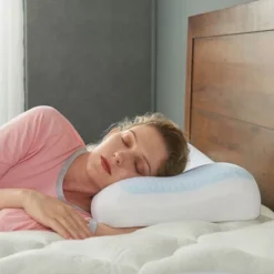 Cheer Collection Cooling Gel Memory Foam Pillow With Washable Cover - White -Bedding Shop GUEST cdb917c6 57e7 4238 9285 044f24652752