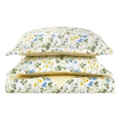 Meadow Floral 100% Cotton Duvet Cover & Sham Set White/Blue - Laura Ashley -Bedding Shop GUEST cf3d4b31 ad49 47a0 8e4c 2ef93b018fdd