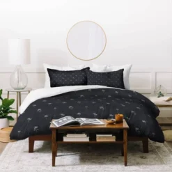Holli Zollinger Palma Dark Duvet Cover & Sham Set - Deny Designs