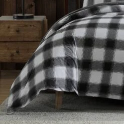 Eddie Bauer Canyon Plaid 7pc Comforter Set Black/White 14 Eddie Bauer Canyon Plaid 7pc Comforter Set Black/White -Bedding Shop GUEST d1005bb1 c0af 4e5e b46c b76a5548a14b