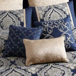 Barrett Comforter Set Navy - Riverbrook Home -Bedding Shop GUEST d13039bb 7810 406a 861e ead483cbc057