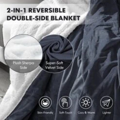 Tangkula 50" X 60" Heated Electric Reversible Fleece Blanket Blanket Throw W/ 10 Heat Levels, 9 Hours Auto Shut-Off, Overheat Protection Gray 17 Tangkula 50" X 60" Heated Electric Reversible Fleece Blanket Blanket Throw W/ 10 Heat Levels, 9 Hours Auto Shut-Off, Overheat Protection Gray -Bedding Shop GUEST d3252b34 07aa 4a6a 8b36 e8c05149c508