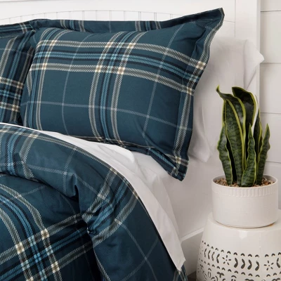 Southshore Fine Living Vilano Plaid Oversized Ultra-soft Duvet Cover Set With Shams 5 Southshore Fine Living Vilano Plaid Oversized Ultra-soft Duvet Cover Set With Shams - Image 3