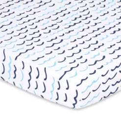 The Peanutshell Mini Crib Sheet Set - 3 Pack - Multiuse For Pack & Play, Playard, Playpen, Mini Crib - Nautical Whale -Bedding Shop GUEST d43e6acf 23ee 4325 9b4a 16150c3634c5