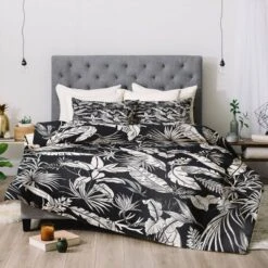 Marta Barragan Camarasa Jungle BW Comforter Set - Deny Designs -Bedding Shop GUEST d45eb324 4da2 4740 9841 a868bac18168