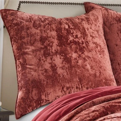 Velvet Spice Euro Sham - Levtex Home 3 Velvet Spice Euro Sham - Levtex Home