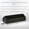 Core Products Peak Support Bolster - Black -Bedding Shop GUEST d6585c32 5ab4 49db bedf b4deb017ac83