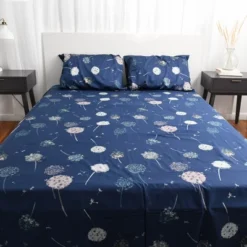 Southshore Fine Living Dandelion Dreams 100% Cotton 300 TC 22-inch Extra-Deep Pocket Sheet Set -Bedding Shop GUEST d69d35c6 69fe 4d2e afea 524abf0aa876