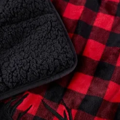 48" X 72" 15lbs Reversible Velvet Sherpa Weighted Bed Blanket Buffalo Plaid Deer - Rejuve 9 48" X 72" 15lbs Reversible Velvet Sherpa Weighted Bed Blanket Buffalo Plaid Deer - Rejuve -Bedding Shop GUEST d9b4c7e8 22a6 4a84 980f 94667d170912