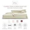 Pillow Gal Classic Cool & Crisp 100% Cotton Percale Duvet Cover Set -Bedding Shop GUEST dc19e6eb c3d5 47ef bd07 5863f54d10d7