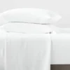 Queen Garment Washed Microfiber Solid Sheet Set White - Room Essentials™ 2 Queen Garment Washed Microfiber Solid Sheet Set White - Room Essentials™ -Bedding Shop GUEST dc5253bd 4879 44a3 aaa8 395da0735a0e