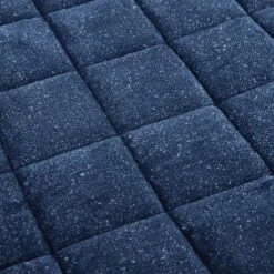 48"x72" Machine Washable 12lbs Weighted Shiny Velvet Throw Blanket Navy - Dream Theory -Bedding Shop GUEST dcab0cbf c0d5 40cf b7bd 6e02272dfb30