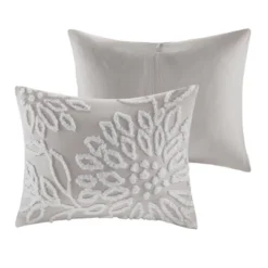 Danica Tufted Cotton Chenille Floral Duvet Cover Set - Madison Park -Bedding Shop GUEST dd244e08 1761 43fe 98e6 d66adc415ae8