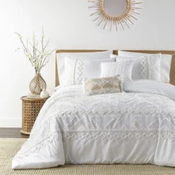 Harleson - Duvet Cover Set - Cream & White - Levtex Home -Bedding Shop GUEST de065f9b 2cf0 493a 90cd f694430e95dd