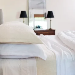 EY Essentials Delfina Ivory Standard Sham -Bedding Shop GUEST df075b5b c283 4762 b89f 87dbb20e9ca2