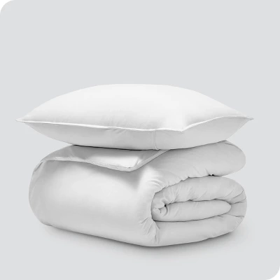 Organic Cotton Jersey Duvet Cover Set By Bare Home 8 Organic Cotton Jersey Duvet Cover Set By Bare Home - Image 6