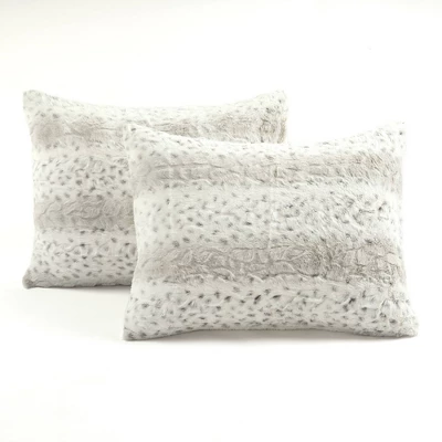 Lush Décor 3pc Leopard Textured Faux Fur Comforter 8 Lush Décor 3pc Leopard Textured Faux Fur Comforter - Image 6