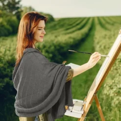 PiccoCasa 100% Cotton Knit Throw Blanket Soft Lightweight Decorative Knitted Blankets -Bedding Shop GUEST e4b38e57 9c15 4fcf 8b83 a5cc95bdf905