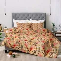 Holli Zollinger Madamoiselle Temple Butterfly Comforter Set - Deny Designs