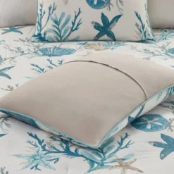 Madison Park 7pc Ocean View Cotton Sateen Comforter Set Aqua -Bedding Shop GUEST e543fe96 1f55 42bd ab76 48adf5763cc4