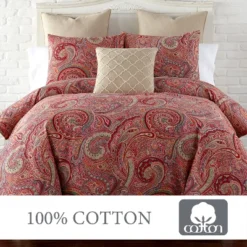 Spruce Red Duvet Set - Levtex Home -Bedding Shop GUEST e9dbca6f d56d 42f4 87d4 29b5b6f7302f