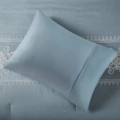 Intelligent Design Laurel Embroidered Comforter Set Blue -Bedding Shop GUEST eb6ec8db e4c1 46ad a2e0 b5445b3163a4