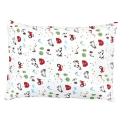 Hudson Baby Infant Boy And Toddler Cotton Toddler Pillow Case, Boy Farm Animals, One Size -Bedding Shop GUEST ec636db5 17bb 41d8 ad4f 66a35c65168f