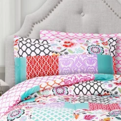 Patchwork Brookdale Comforter Set - Lush Décor -Bedding Shop GUEST ee57a660 ba09 4347 a0f4 483c60c93fd7