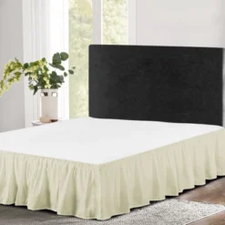 Shopbedding Ruffled Bed Skirt With Split Corner, Cotton Blend Dust Ruffle -Bedding Shop GUEST ef99c7bd bfe3 4046 acaf 6ac8472cf35b