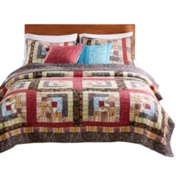 Colorado Lodge Quilt Set 5-Piece Multicolor By Greenland Home Fashions -Bedding Shop GUEST f0843da7 8343 4f2d a7c9 88b63df4b520
