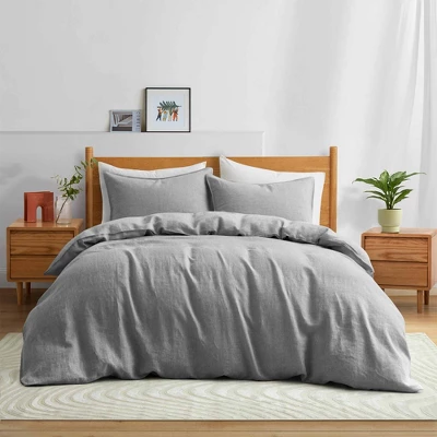 Peace Nest Luxury Soft Linen Duvet Cover Set 3 Peace Nest Luxury Soft Linen Duvet Cover Set