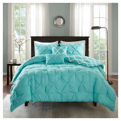 5pc Hayden Solid Reversible Comforter Set 3 5pc Hayden Solid Reversible Comforter Set