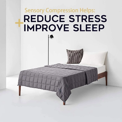 YnM Original Cotton 15 LB 7 Layer Glass Bead Weighted Blanket For Therapeutic Stress Relief 4 YnM Original Cotton 15 LB 7 Layer Glass Bead Weighted Blanket For Therapeutic Stress Relief - Image 2