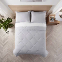 Supersoft Reversible Cooling Comforter Set - Serta -Bedding Shop GUEST f7d960c0 57a3 4204 bc8a b2d0f35d23b7