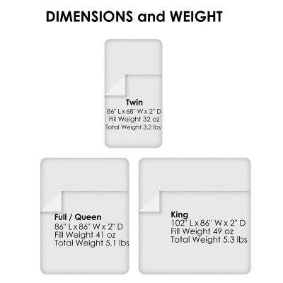 Lavish Home Full/Queen Down Alternative Comforter 3 Lavish Home Full/Queen Down Alternative Comforter