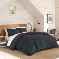 Eddie Bauer Woodland Tartan Comforter Set