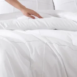 City Scene Solid Microfiber White Twin Duvet Cover Bonus Set -Bedding Shop GUEST faae88c4 cf04 45c8 8d1c 739f9831efbf