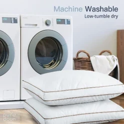 Peace Nest Natural Goose Feather And Down Sleeping 100% Cotton Pillow Cover Downproof Gusseted 2 Count 14 Peace Nest Natural Goose Feather And Down Sleeping 100% Cotton Pillow Cover Downproof Gusseted 2 Count -Bedding Shop GUEST fd815854 769a 498a 84a3 e20988129a78