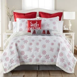 Red Snowflake Holiday Quilt Set - Levtex Home -Bedding Shop GUEST fdce3302 3f10 4b58 b300 dc30e6b52c07