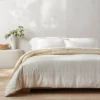 Heavyweight Linen Blend Stripe Comforter & Sham Set - Casaluna™ -Bedding Shop GUEST fe298d7f 4274 4f27 83c4 1c885036c7de